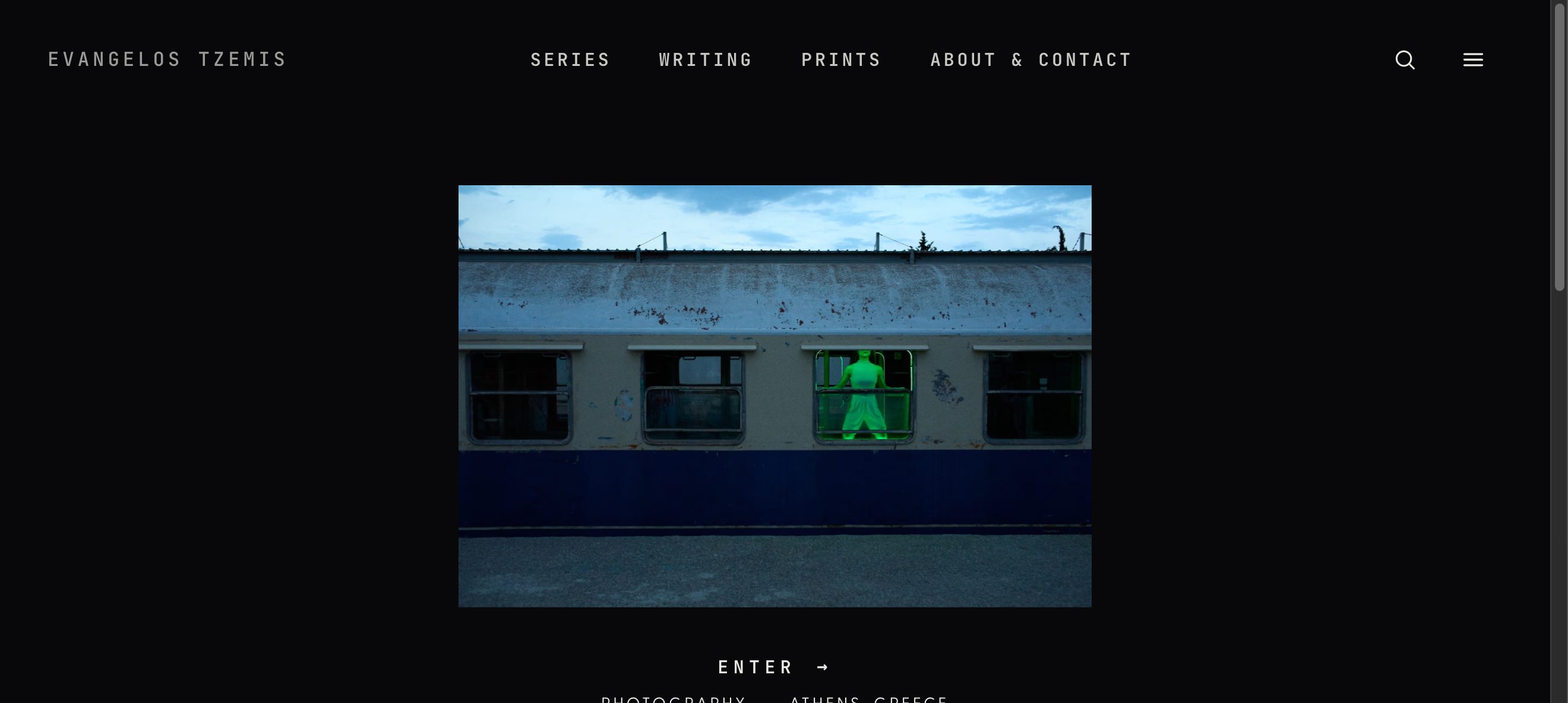 Evangelos Tzemis Photography project preview